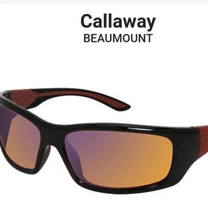 NWOT Men's Black Callaway Beaumount Sunglasses